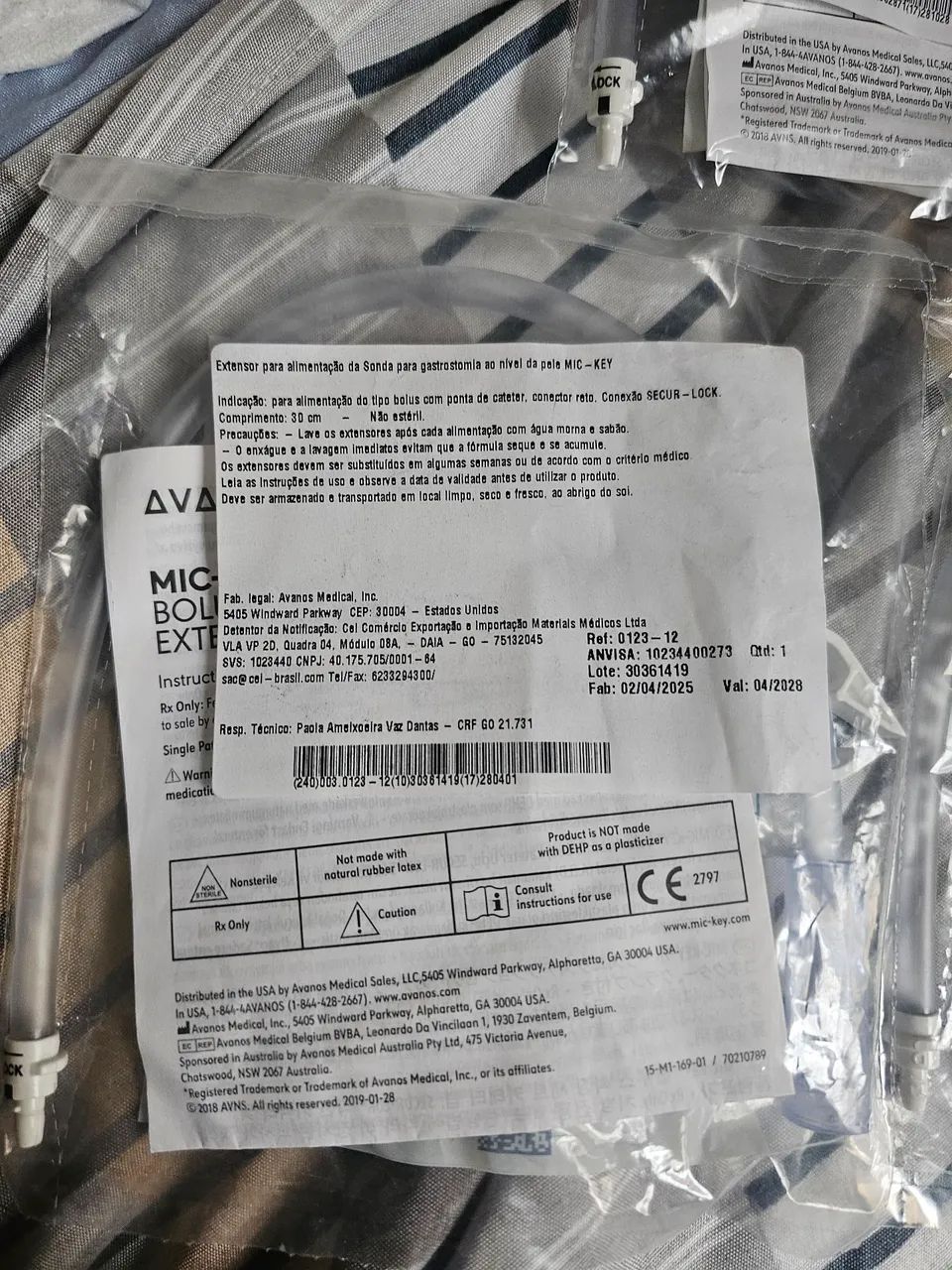 Extensor para alimentação MIC-KEY - Foto 2