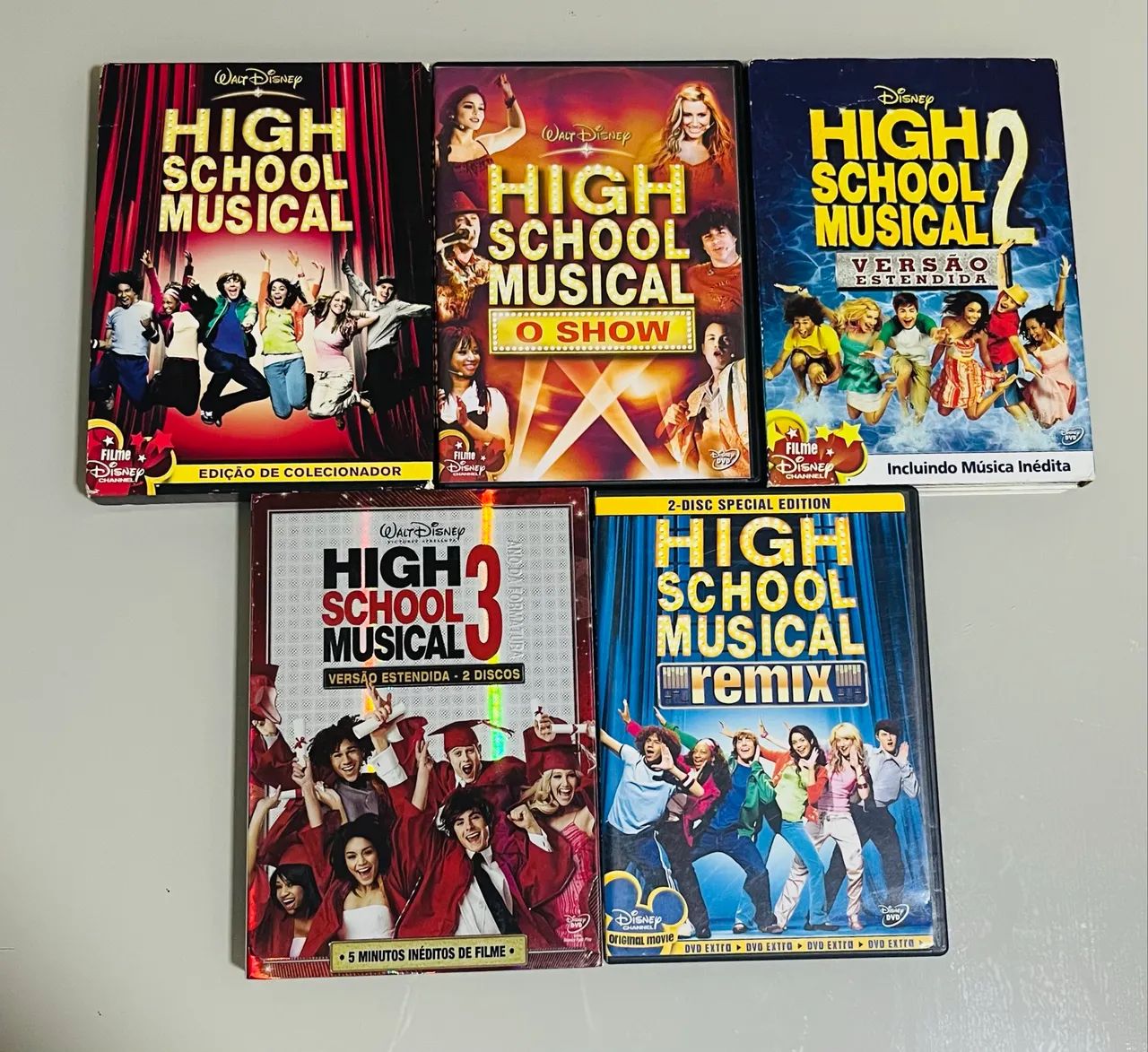 BAIXOU - Kit DVDs High School Musical
