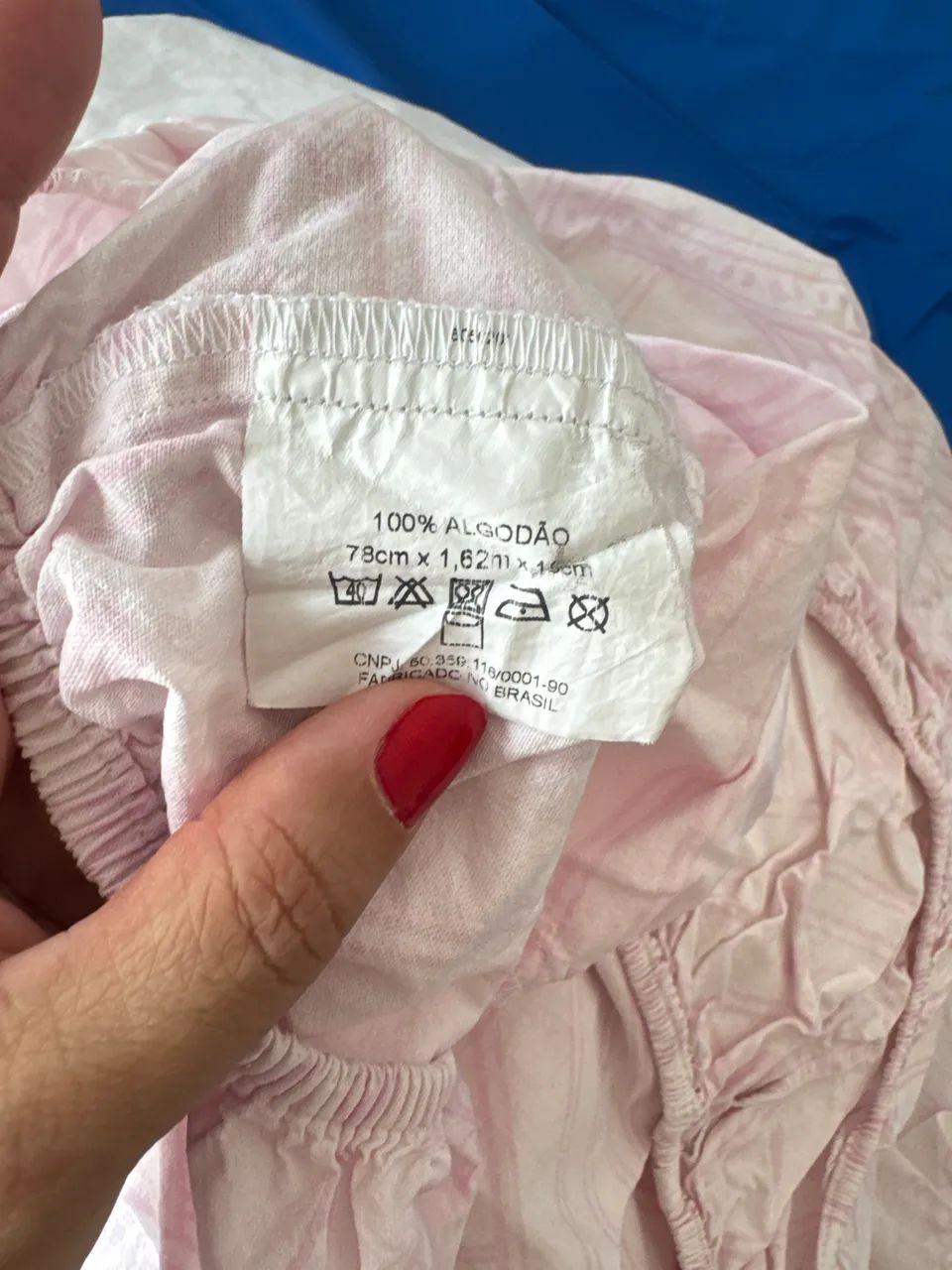Lençol de elástico 100% algodão. - Foto 3