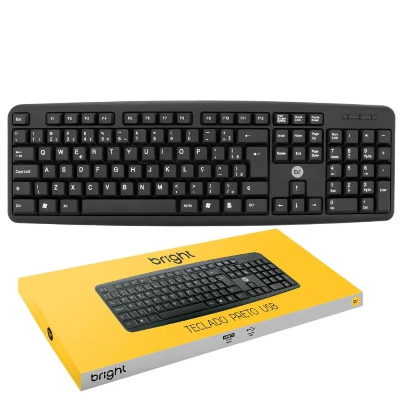 Teclado Bright Perfeito estado - Foto 2