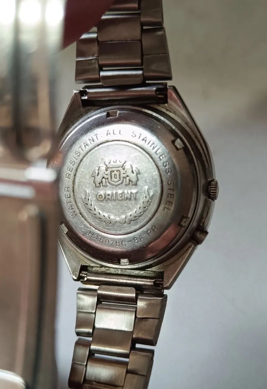 Relógio Orient 3 Estrelas Automático Original Ótimo Estado - Foto 4