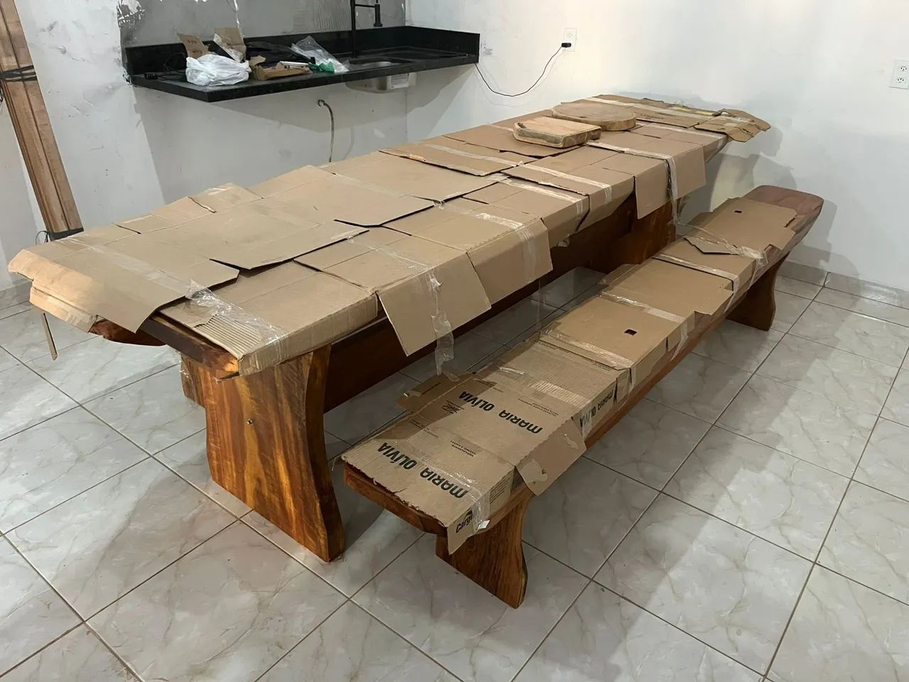 Mesa De Madeira  - Foto 3