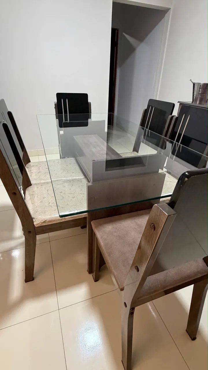 MESA 6 CADEIRAS + APARADOR - Foto 3