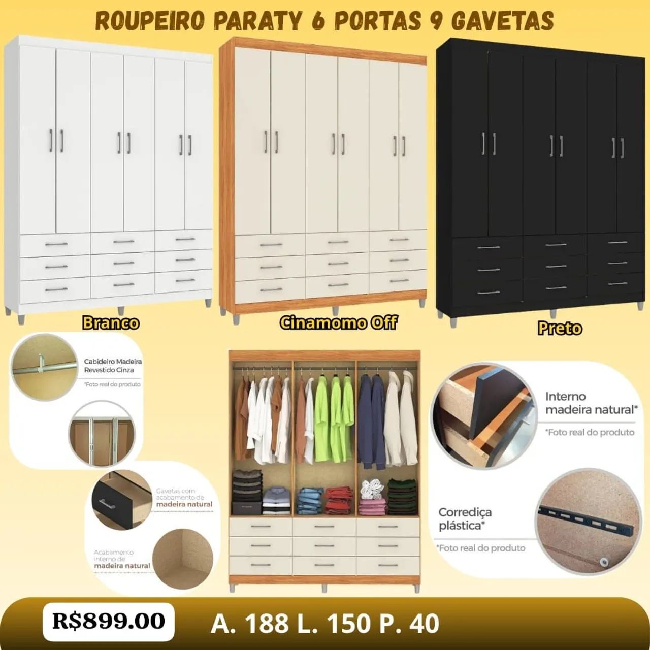 Guarda roupa A Partir  - Foto 5