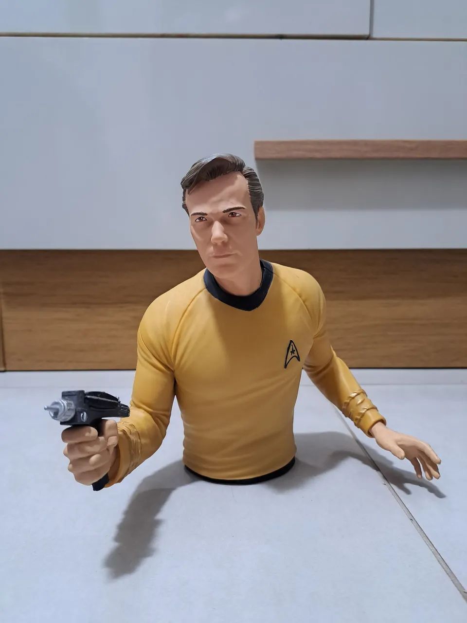 Busto Cofre Capitão Kirk Star Trek Diamond