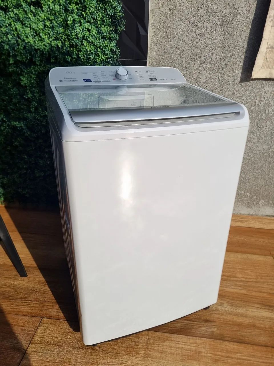 Máquina panasonic 17 kg semi nova impecável 