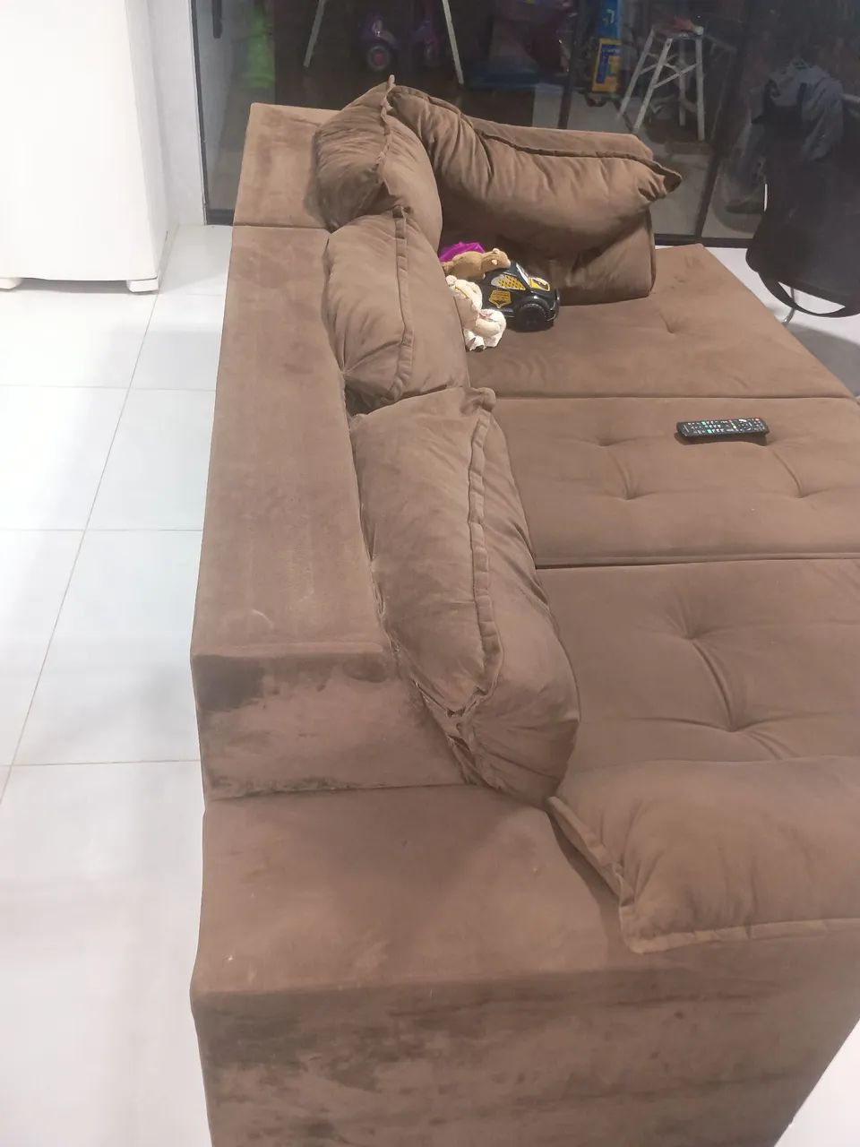 Sofá 3 Lugares Retrátil (2,15m)  - Foto 4