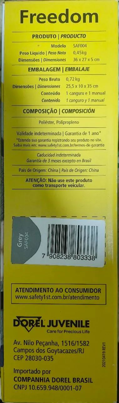 Safety Canguru Bebê  - Foto 3