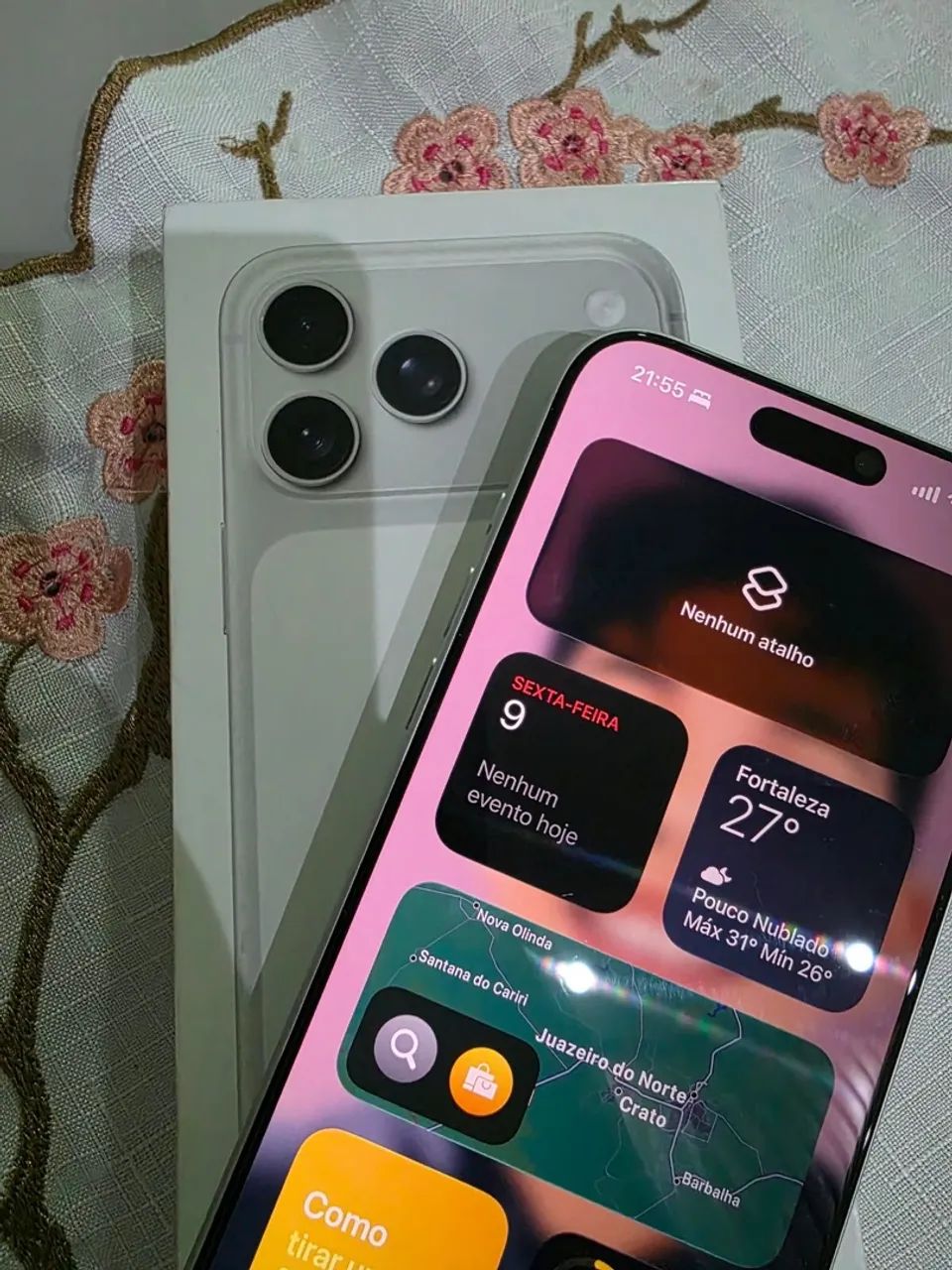 ? VENDO IPHONE 17 PRO MAX - 256 GB  ? Cor: Prata (Silver)  - Foto 3