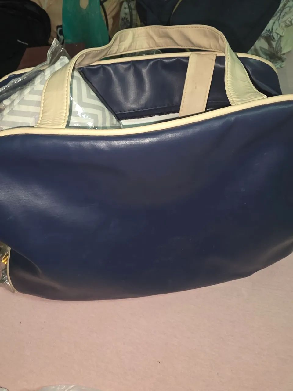 Bolsa maternidade grande Grão de Gente.  - Foto 4