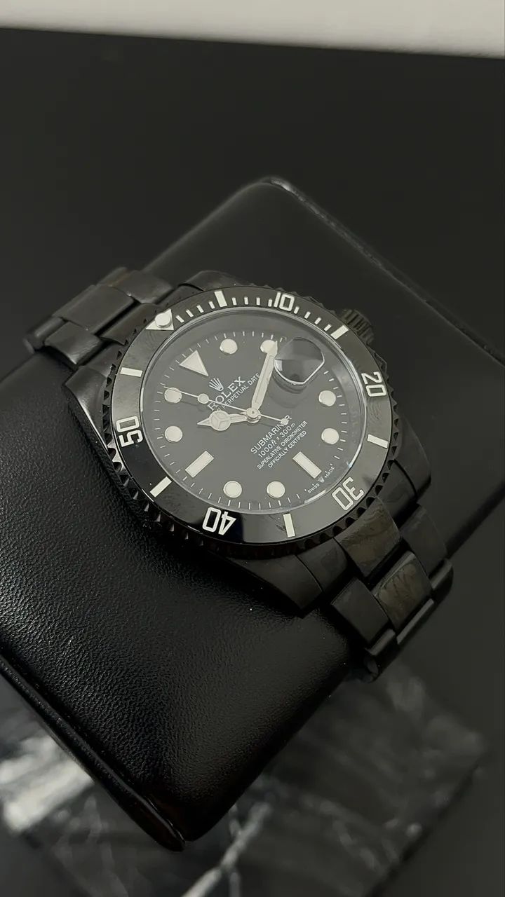Relógio Rolex Submariner Date Black  - Foto 5