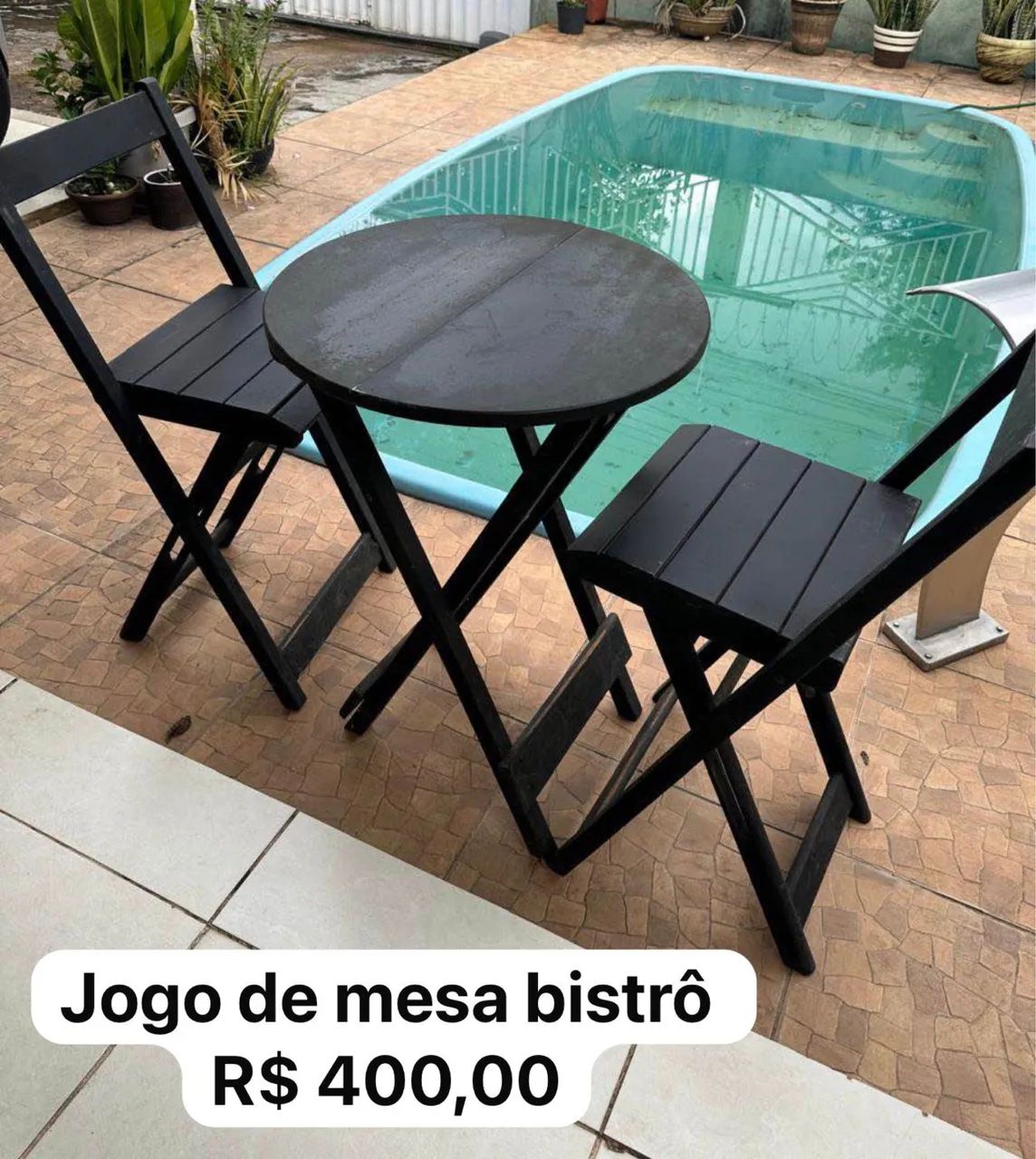 Jogo de mesa bistrô 