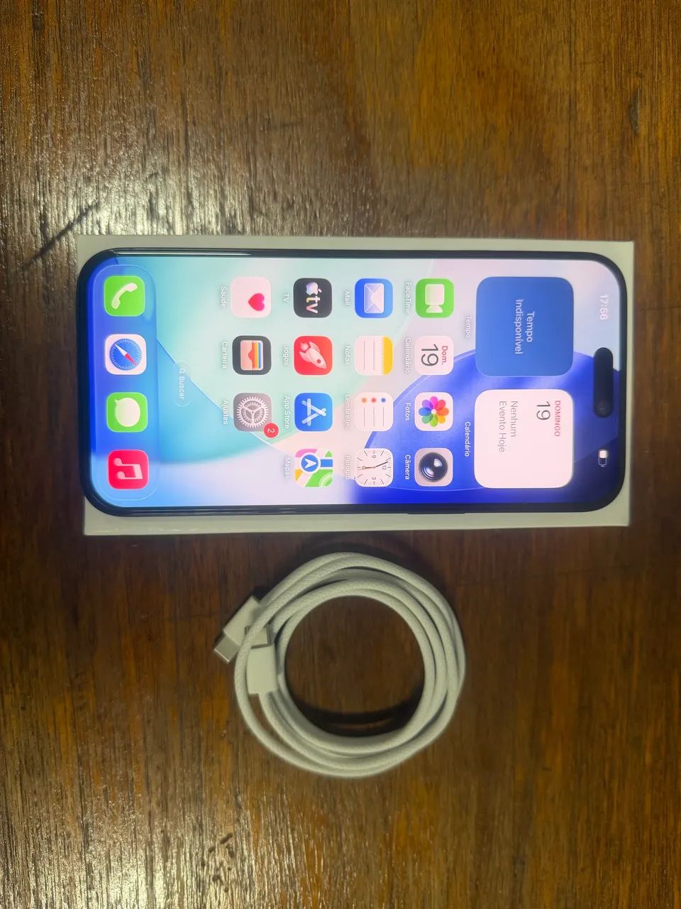 iPhone 17 pro Max silver 256gb lacrado - Celulares e Smartphones