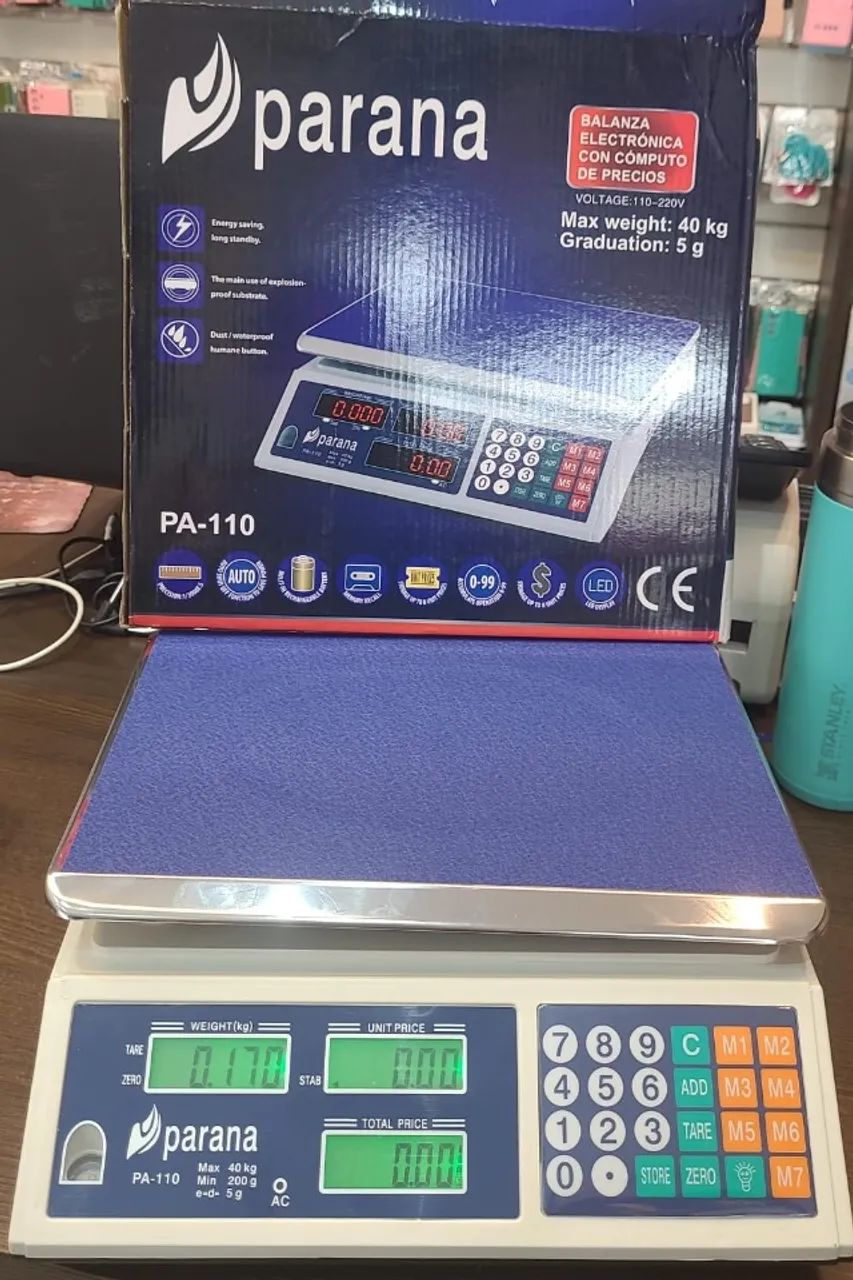 BALANÇA PARA MERCADO/SACOLAO DE 40KG BIVOLT