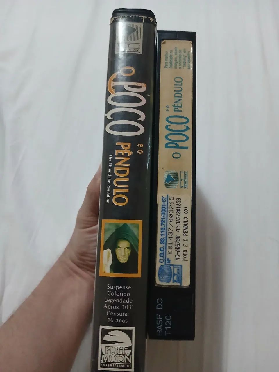 Vhs o poço e o pendulo terror - Foto 2