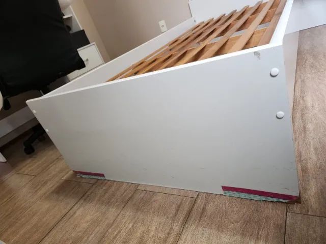 Cama Solteiro Cabeceira Dupla-Face - Foto 4