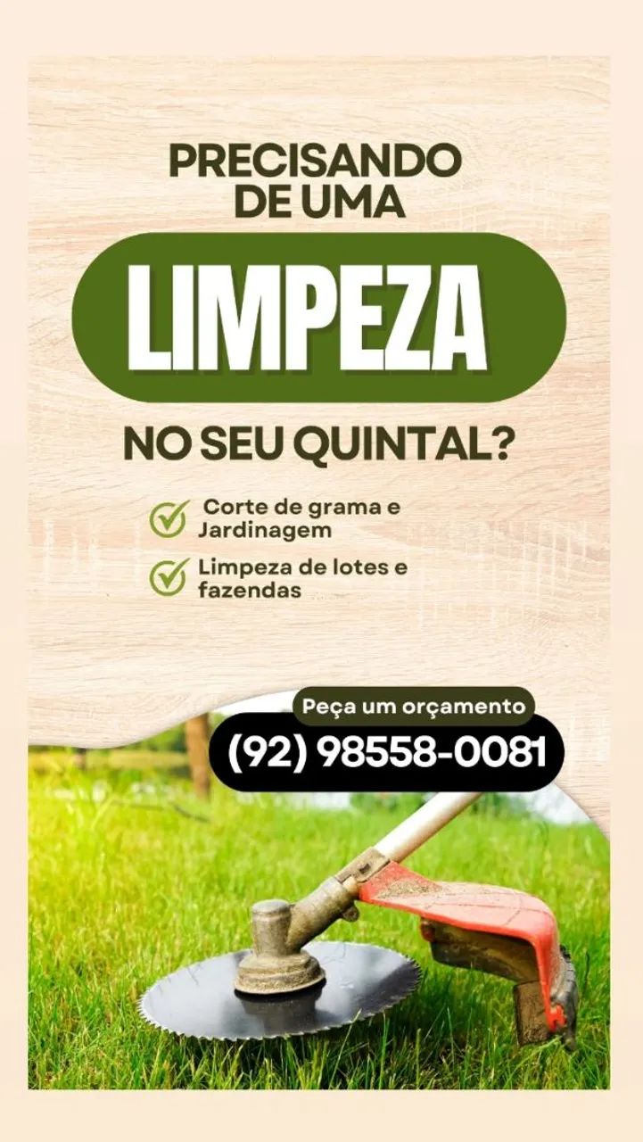 Jardinagem e roçagem 