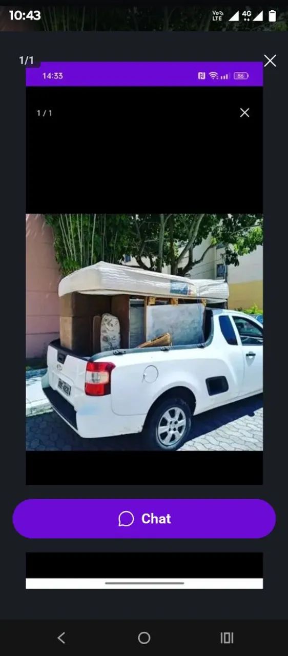 Frete freteiro fretes no cartão 