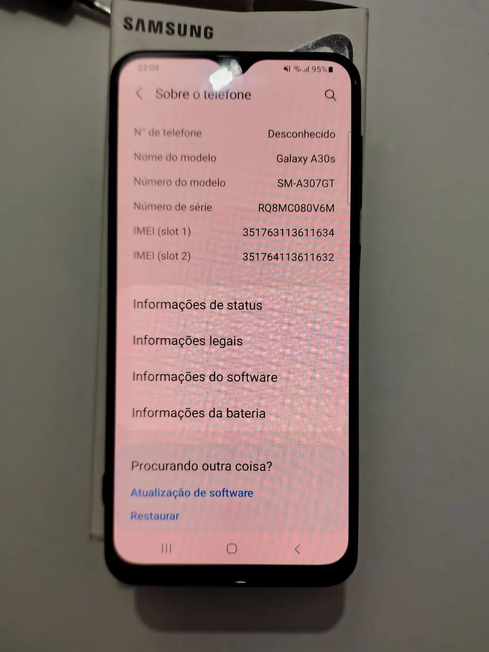 Samsung a30s semi-novo  - Foto 5