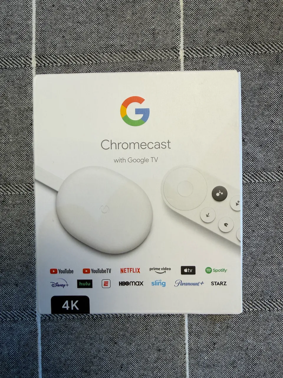 Chromecast com Google TV 4K - Novo e Lacrado | Original Google