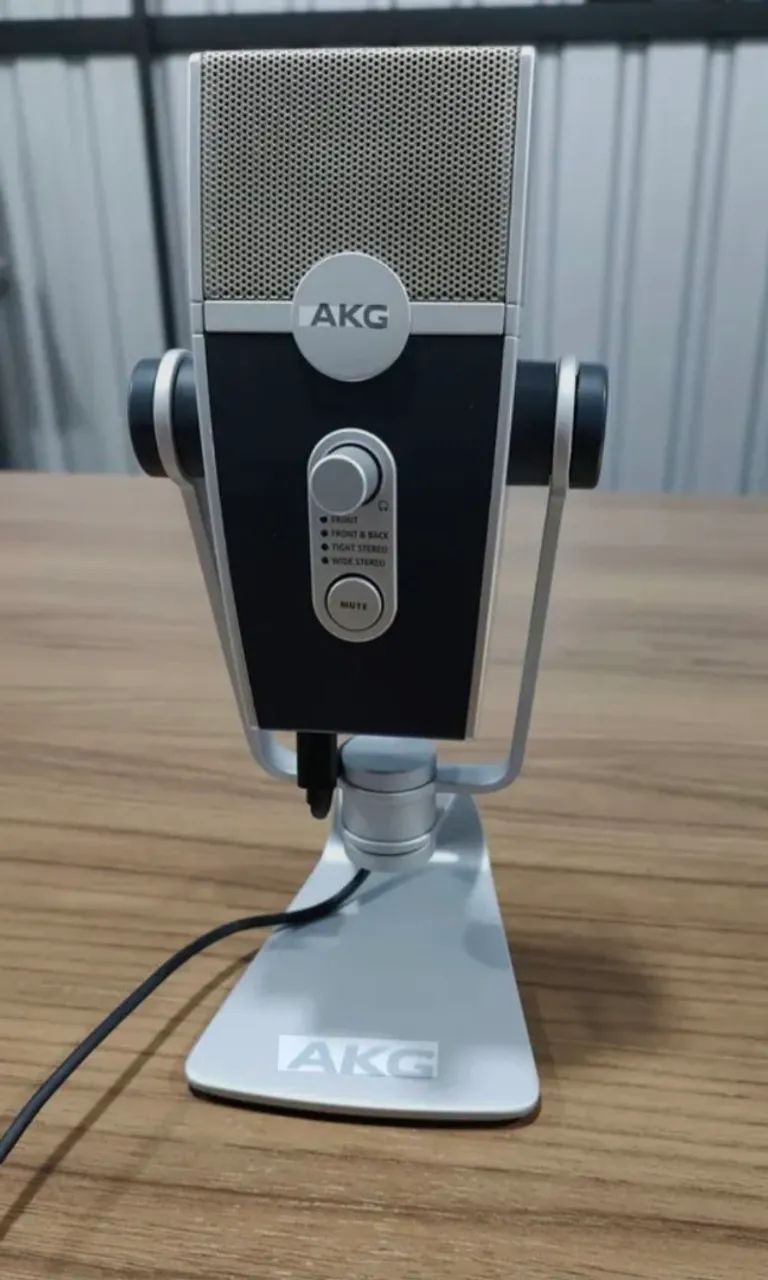 Microfone AKG Lyra condensador usb