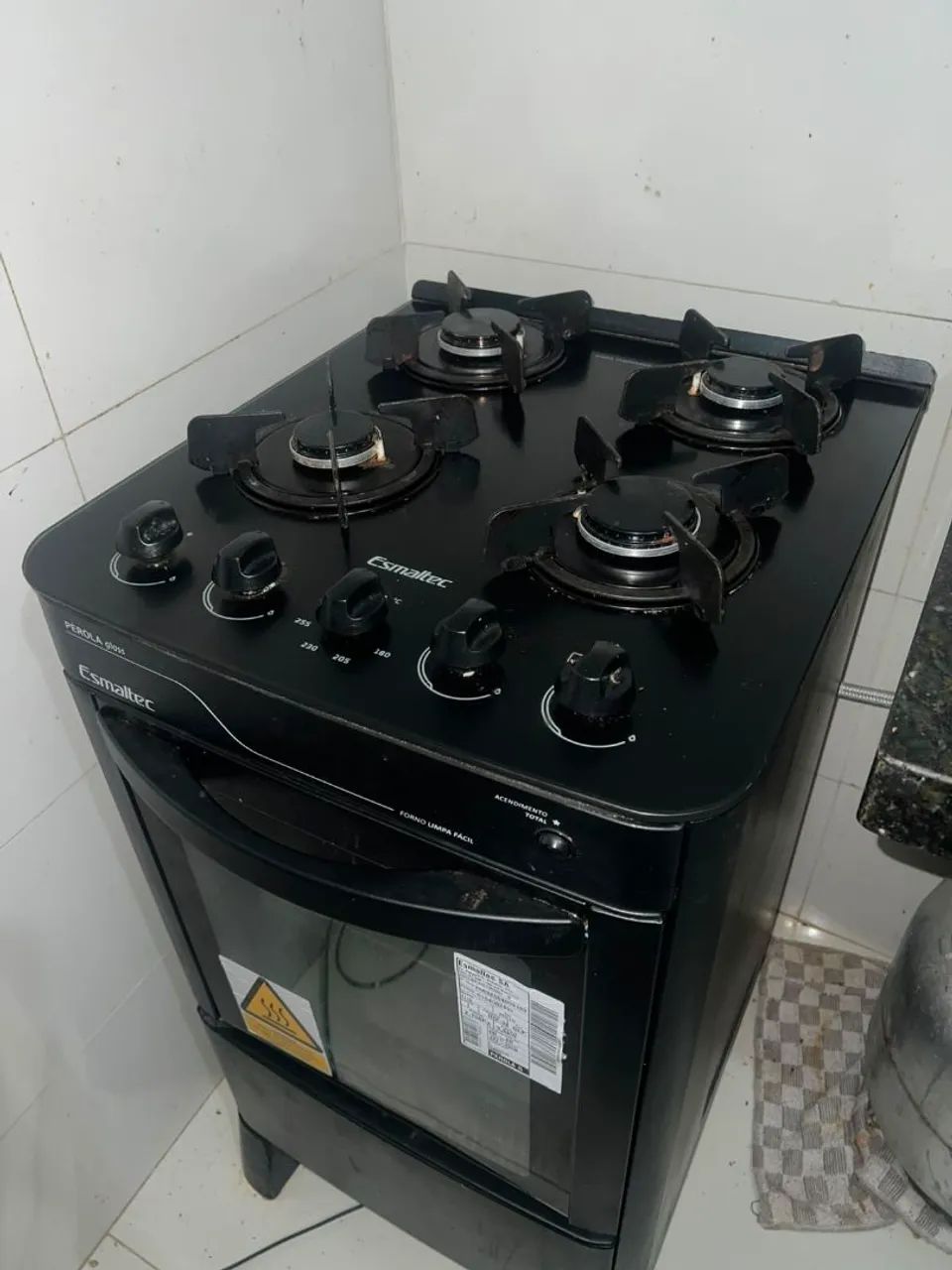 Fogão Esmaltec Pérola 4 Bocas 