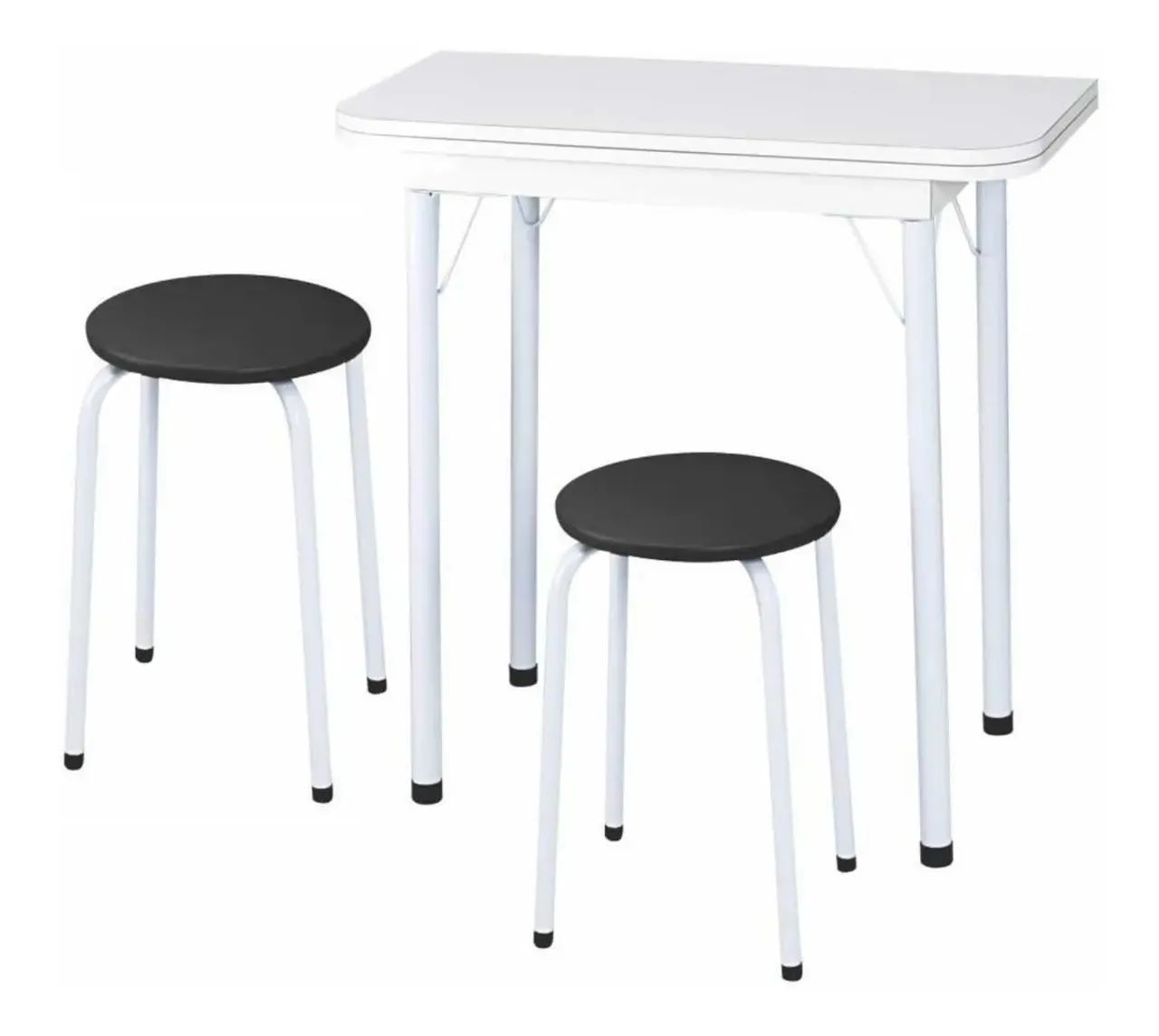 Mesa dobravel com bancos 