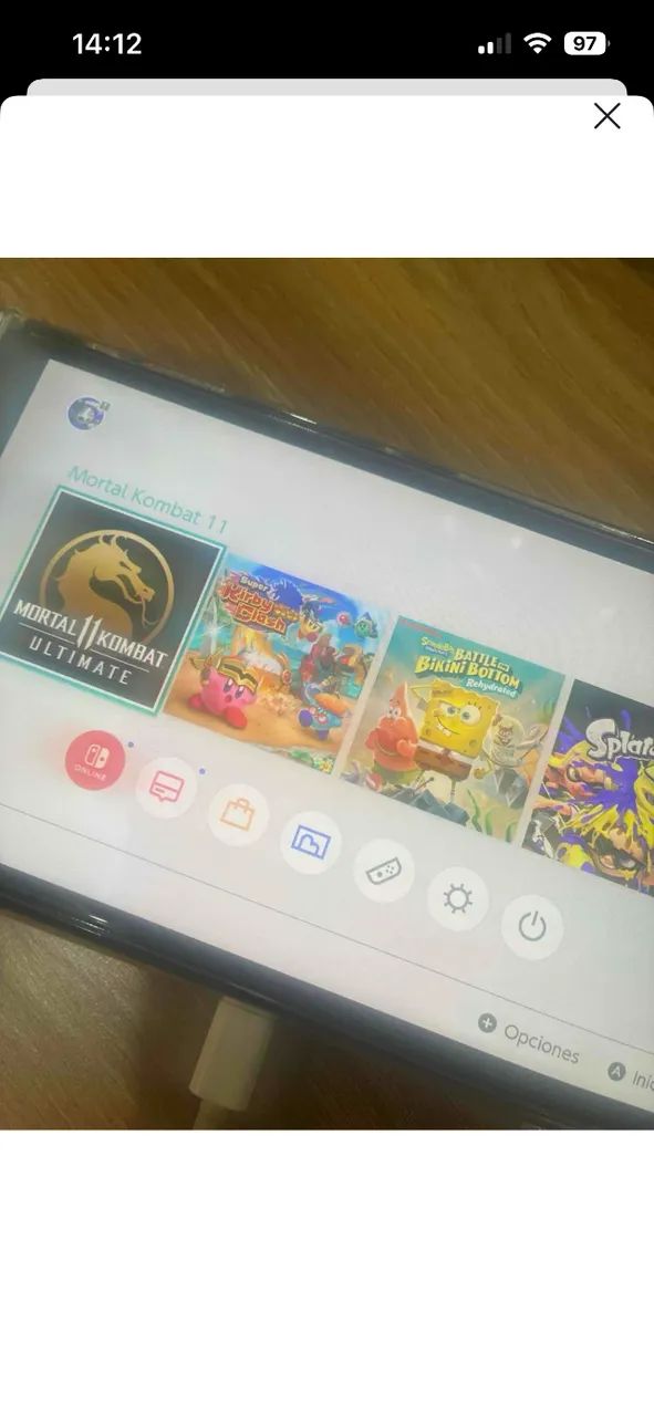 Nintendo switch oled um ano da compra sem usar - Foto 2