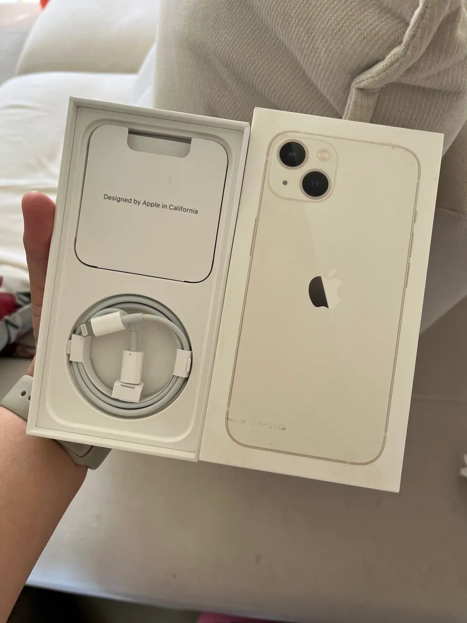 Apple iPhone 13 256GB ホワイト IPHONE 13 256GB BRANCO | Garantia até 28/09/26 - Celulares e