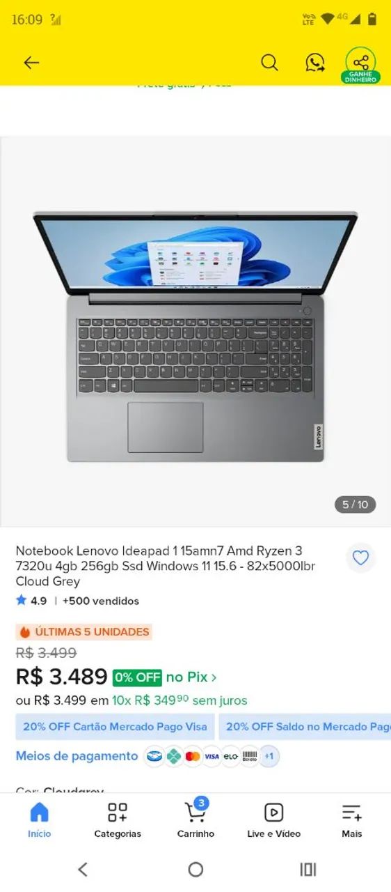 Notebook  - Foto 2