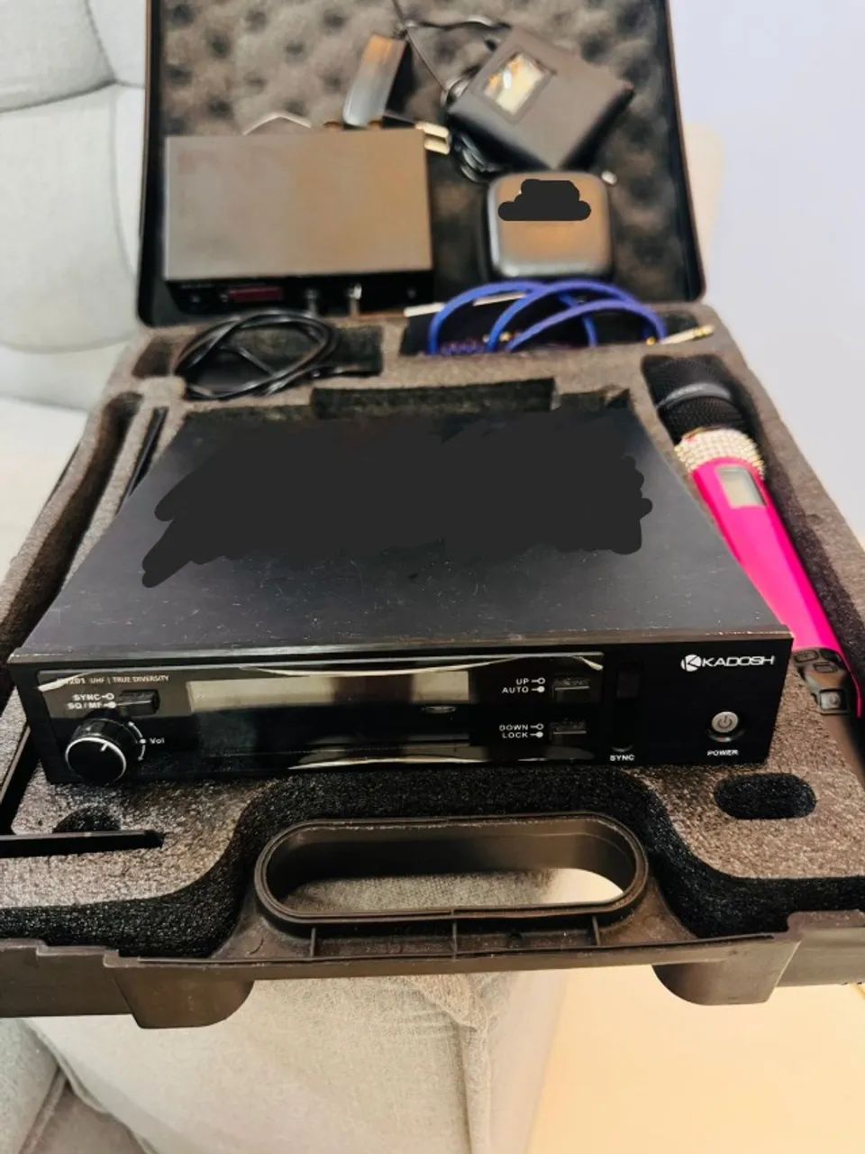 Microfone Sem Fio Kadosh K-1201 - Foto 2