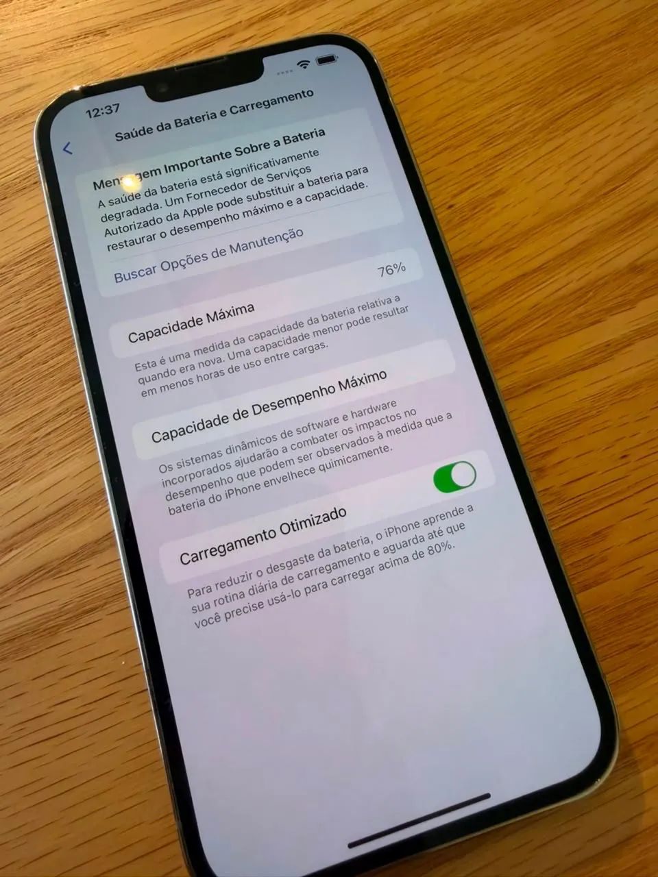  iPhone 13 Pro Max - 256GB - Face ID não funciona - Foto 2