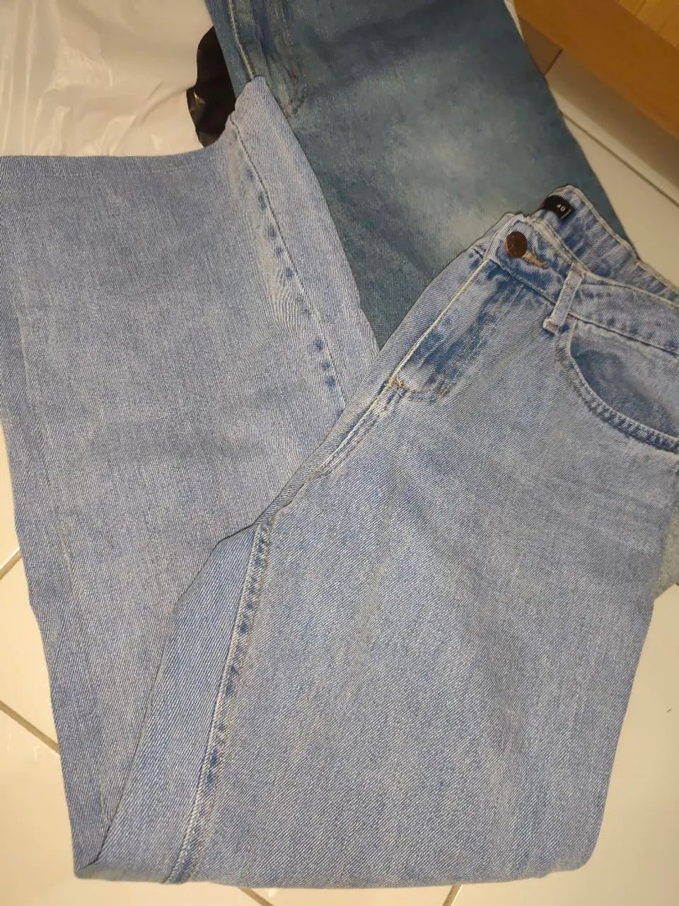 CALÇA JEANS FEMININA 40/42 - Foto 3