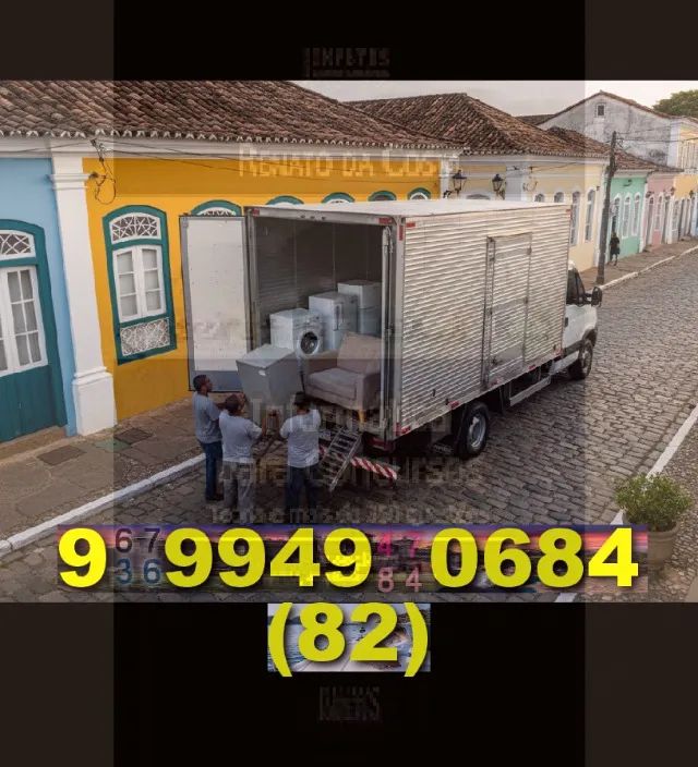 Frete na cidade: Centro, Tabuleiro, Gruta de Lourdes! Peça já seu orçamento!