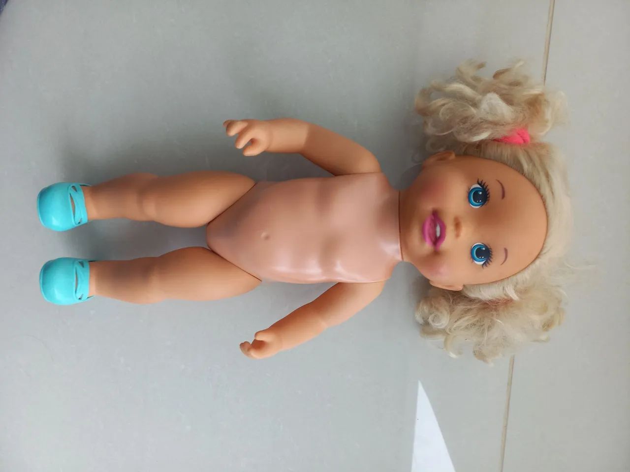 Boneca little mommy hora de comer e lavar 2017 (usado) - Foto 2
