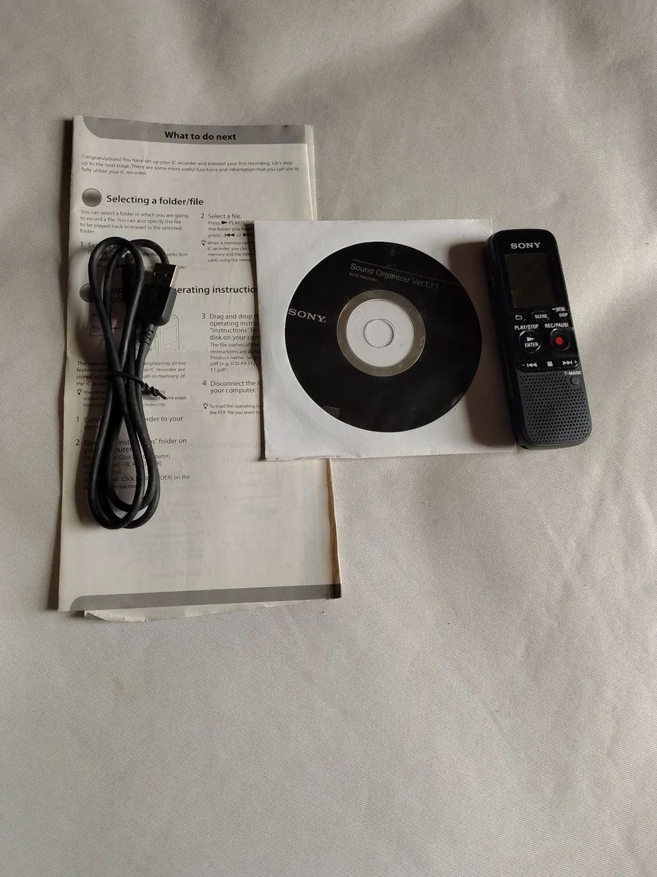 Gravador Digital  ICD-PX312