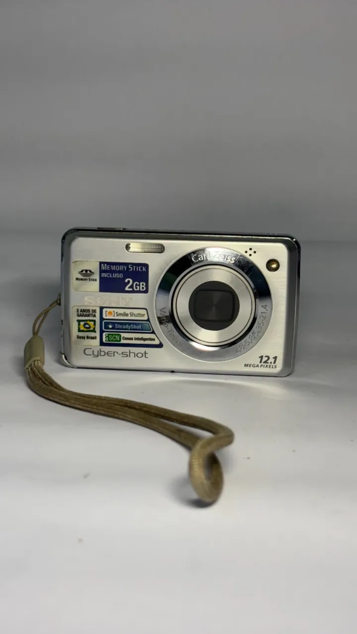 Câmera Sony Cyber Shot 12 mega pix - Câmeras e Filmadoras