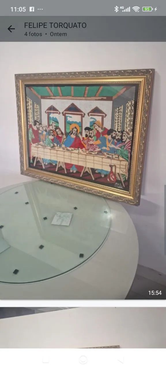 QUADRO DA SANTA CEIA - Foto 4
