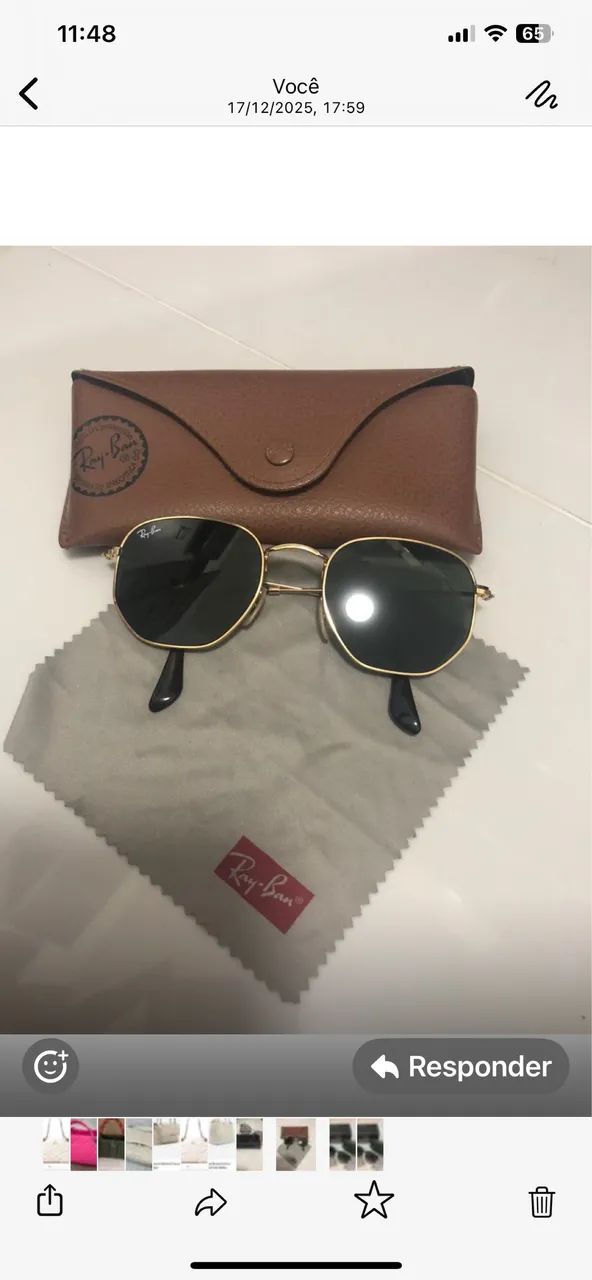 Óculos Rayban e prada original - Foto 2