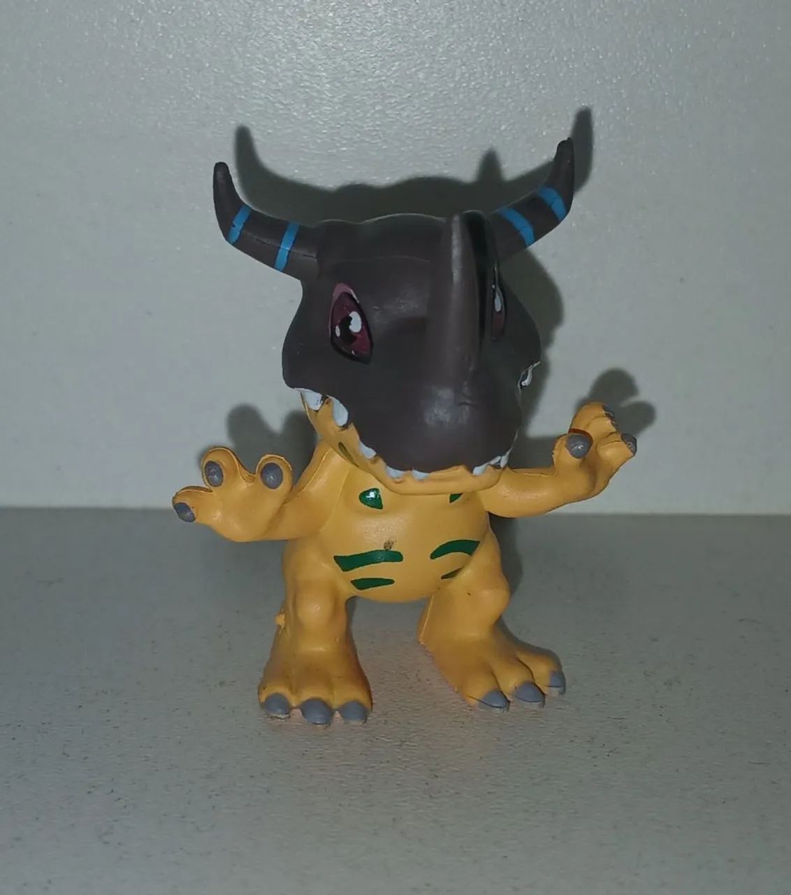 BONECO MINIATURA DIGIMON GREYMON