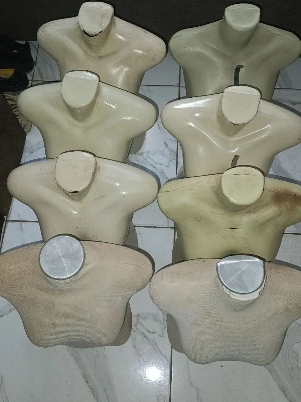 Nove Peças Manequim feminino meio corpo  - Foto 2