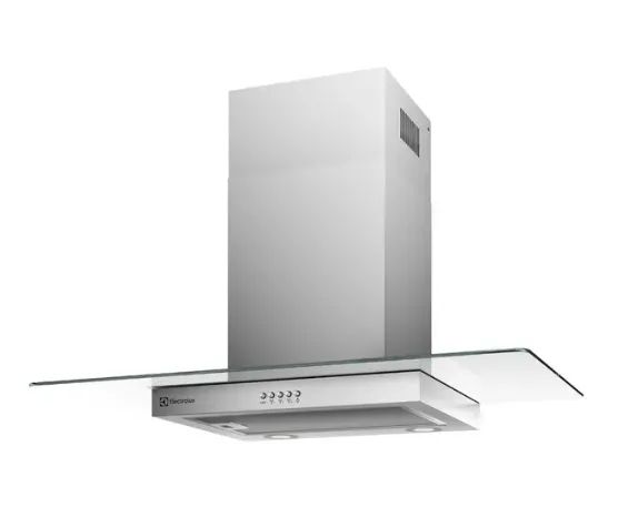 Coifa de Parede Electrolux 90cm de Vidro Efficient com Luz de Led (CE9VX)