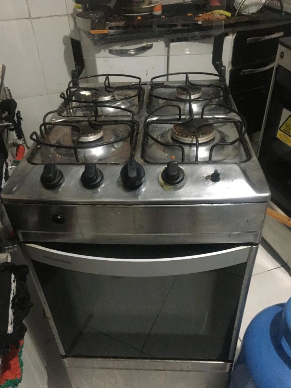 Fogão usado, funcionando perfeitamente. Tudo top  - Foto 3