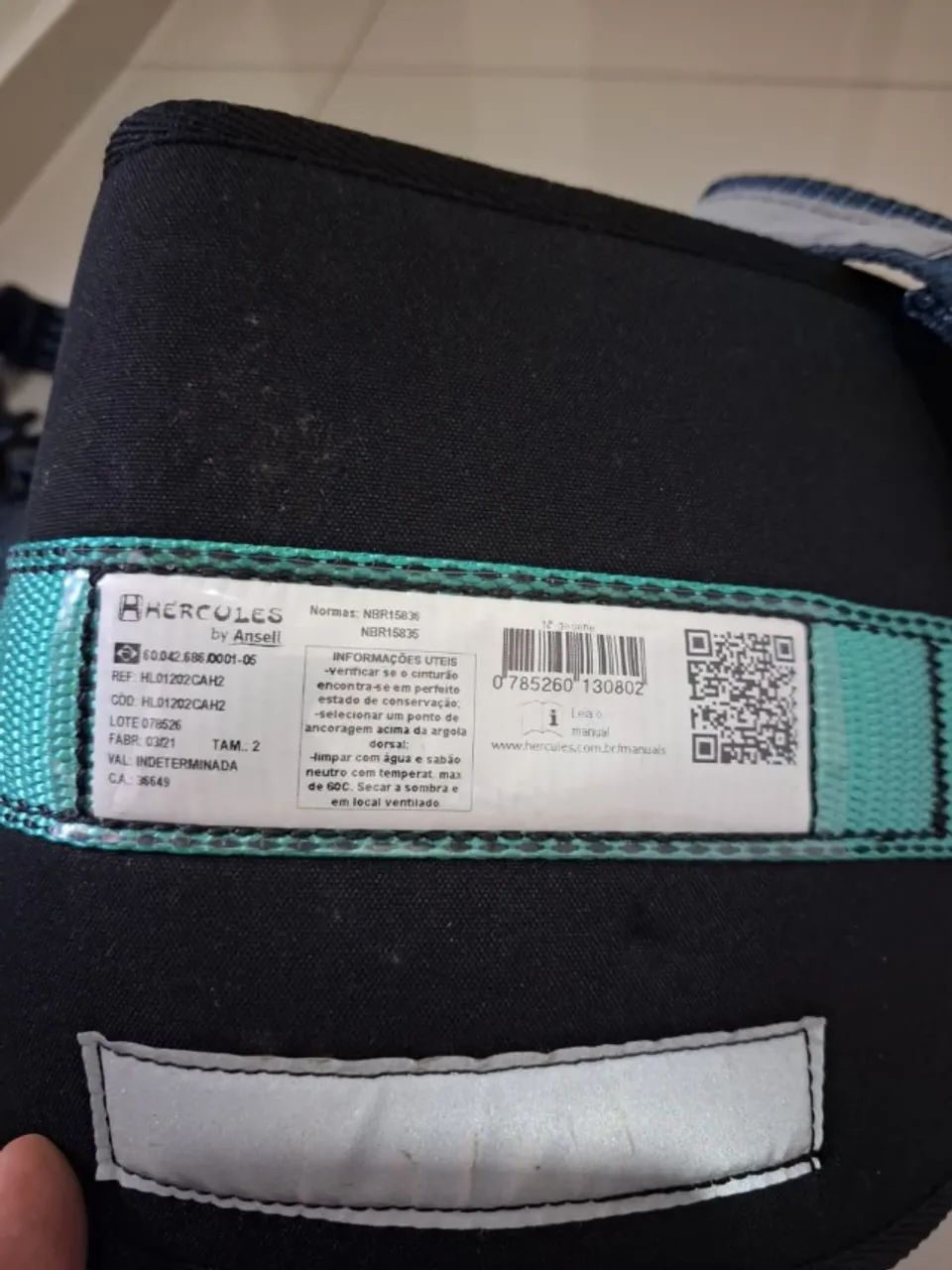 Cinto de segurança tipo paraquedista para trabalho em altura - Foto 2