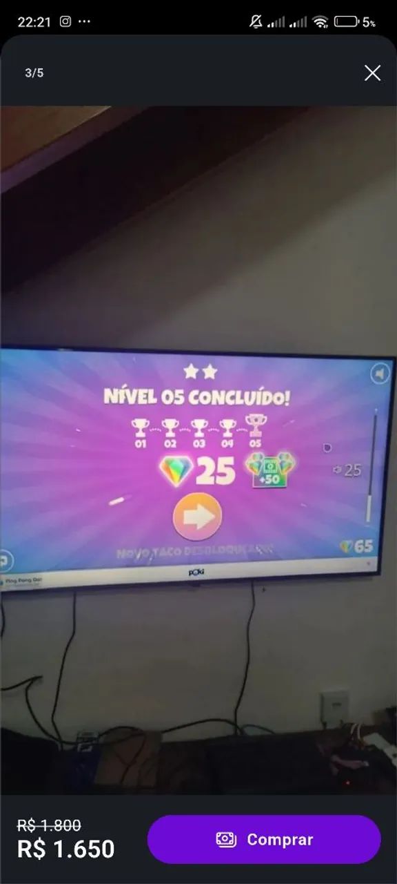 Tv LG 50 polegadas  - Foto 4