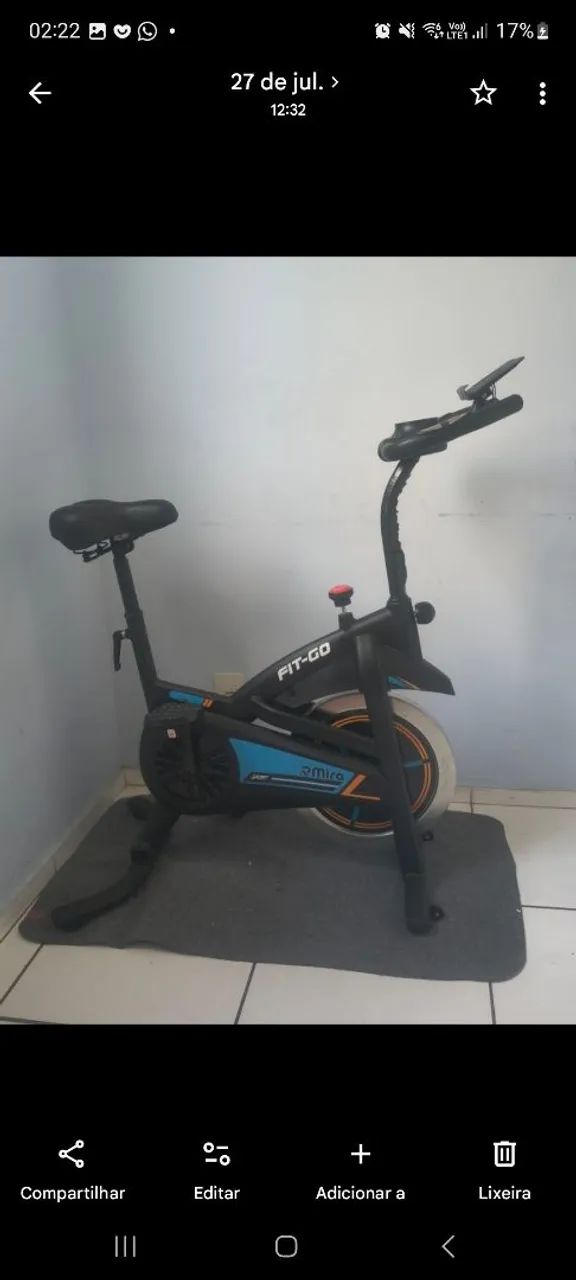 Bicicleta ergometrica  - Foto 3