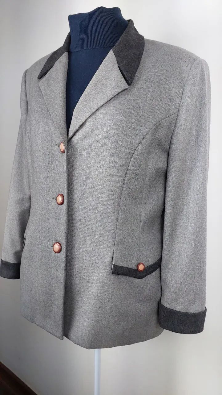 Casaco Blazer cinza G - Foto 3