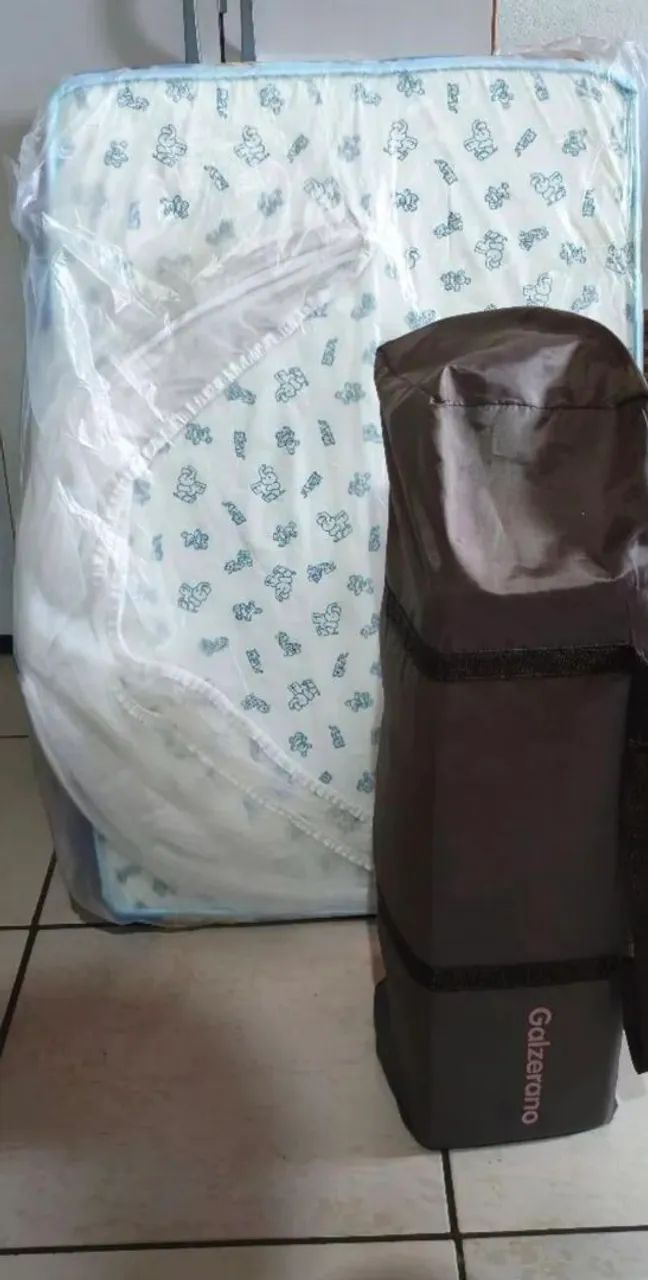 BERÇO/CERCADINHO GALZERANO + COLCHÃO PERFEITOS <br> - Foto 3