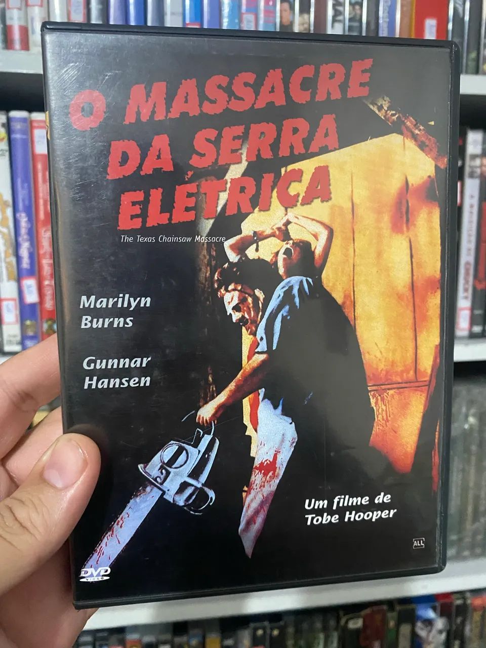 O Massacre da Serra Elétrica DVD Original Terror Tobe Hooper
