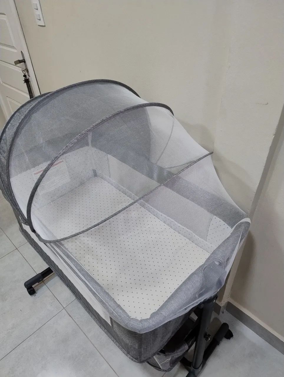 Mini Berço Moisés para bebê acoplar na cama  - Foto 3